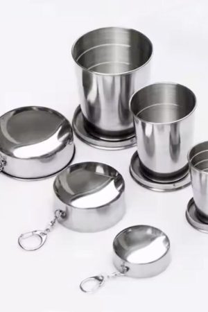 Stainless Steel Foldable Drinking Cup