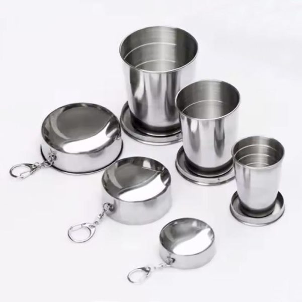Stainless Steel Foldable Drinking Cup