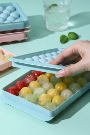 33 Holes Round Balls Ice Mold