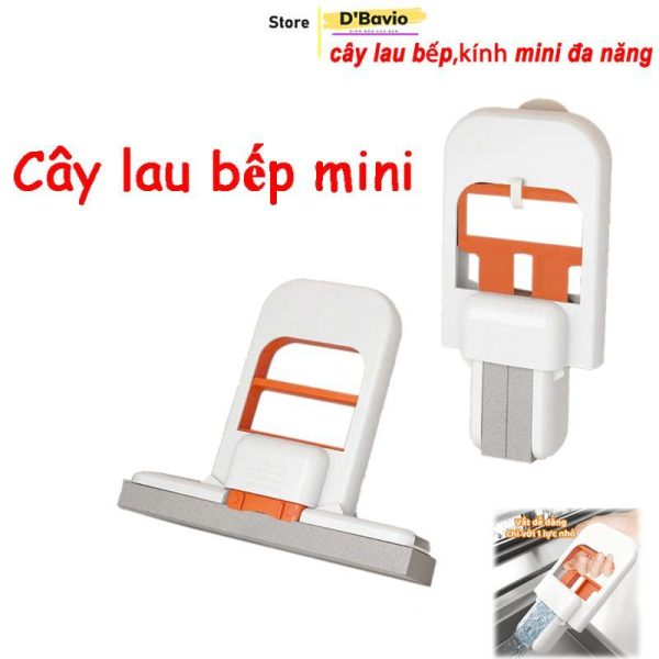 Convenient mini kitchen mop