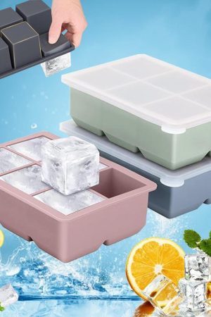 Large silicone ice mold