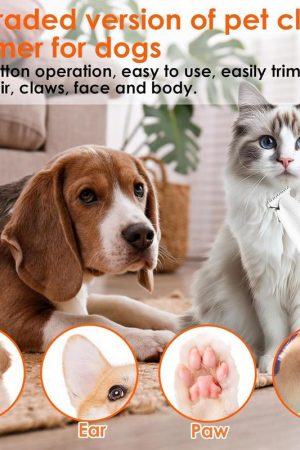 Rechargeable Pet Hair Trimmer Kit