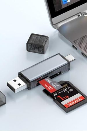 SD TF memory card reader