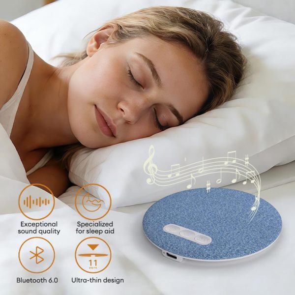 Ultra-Thin Bluetooth Pillow Speaker