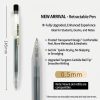 0.5mm Bullet Press Color Gel Pen