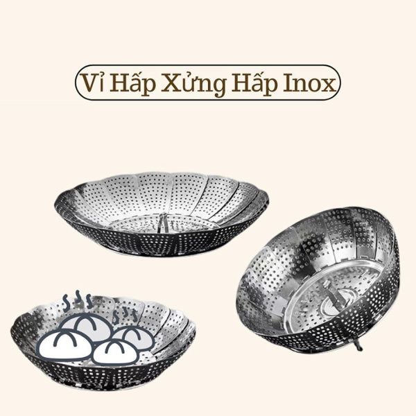 Convenient Stainless Steel Steamer Rack