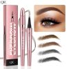Waterproof Micro-Fork Eyebrow Pencil