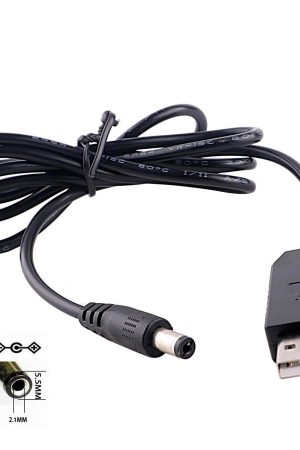 5V to 12V USB booster Cable
