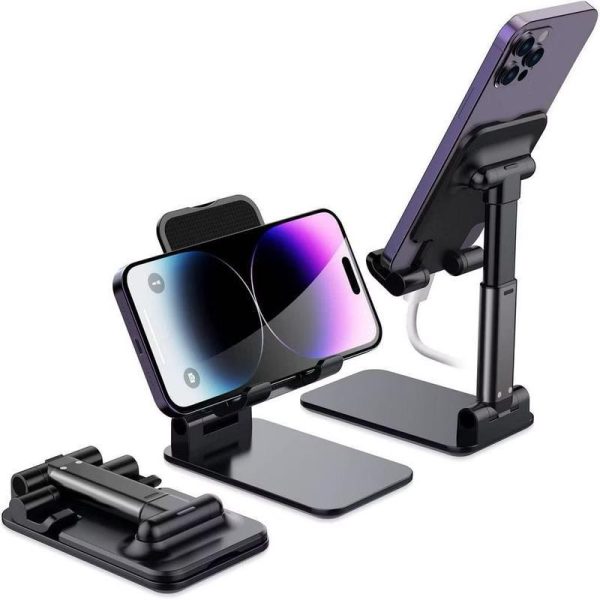 Foldable Cell Phone and Tablet Stand