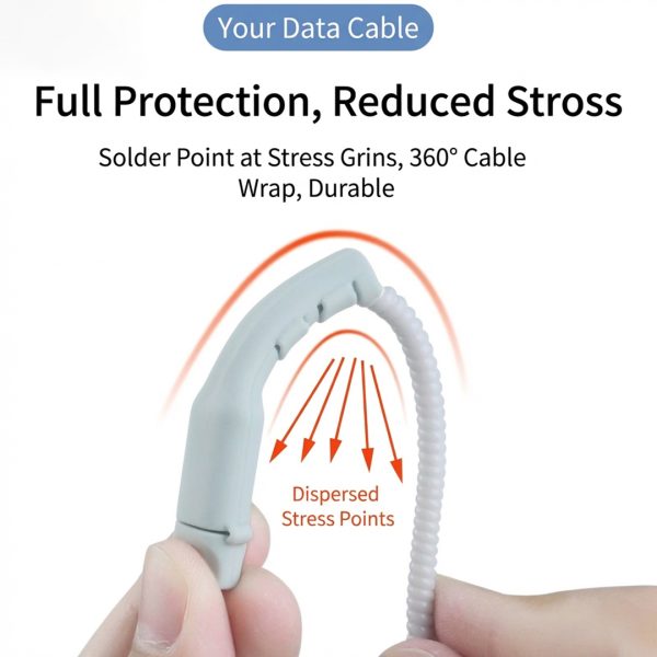 SILICONE PROTECTOR FOR DATA CHARGER CABLE ENDS