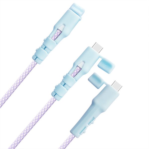 SILICONE PROTECTOR FOR DATA CHARGER CABLE ENDS